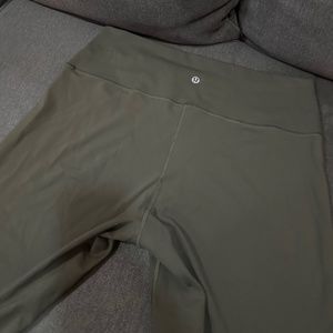 Lululemon Dark Olive leggings size 14